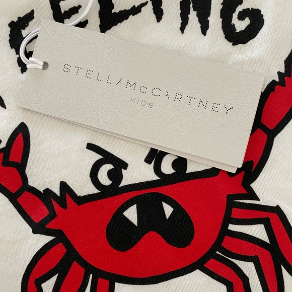 STELLA McCARTNEY KIDS Infant Boys Short Sleeve T-Shirt 6m 18m NWT - Picture 4 of 6